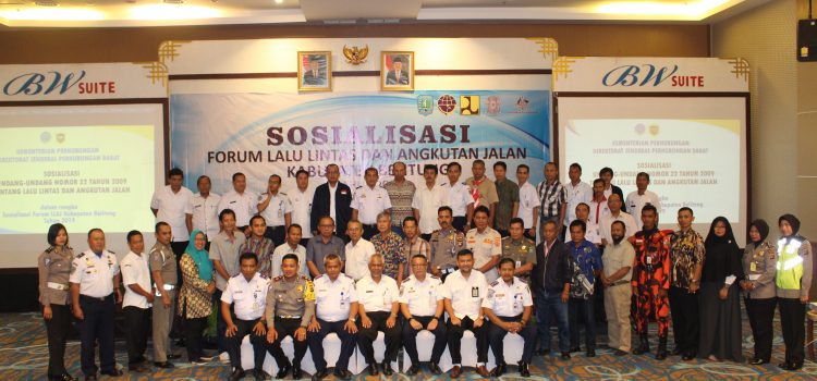 Sosialisasi FLLAJ Kabupaten Belitung