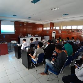 Rapat Pembahasan Program Kerja Tahun 2020 serta Konsolidasi dan Evaluasi Keberadaan FLLAJ Kabupaten Belitung