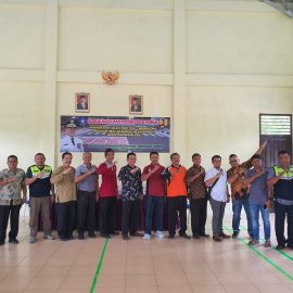 Forum Lalu Lintas dan Angkutan Jalan Kabupaten Belitung Menghadiri Sosialisasi dan Konsultasi Publik Pekerjaan Peningkatan dan Pelebaran Jalan Junction – Membalong