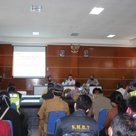 Rapat Pembahasan Kawasan Car Free Day dan Rencana Pemindahan Kawasan Tertib Lalu Lintas