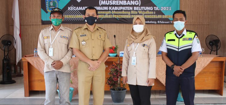 FLLAJ Mengikuti Kegiatan MUSRENBANG di Kecamatan Membalong Kabupaten Belitung