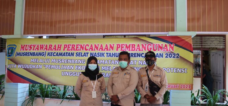 FLLAJ Kab.Belitung menghadiri Kegiatan Musrenbang di Kecamatan Selat Nasik Kabupaten Belitung