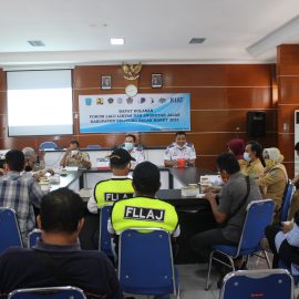 Forum Lalu Lintas dan Angkutan Jalan Kab.Belitung Menggelar Rapat Bulanan