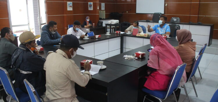 Pokja FLLAJ Kab.Belitung mengadakan rapat Pokja bulan Februari 2022