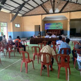 FLLAJ Kab.Belitung menghadiri Kegiatan Konsultasi Publik Peningkatan Jalan Tanjung Binga (Kampong Bugis)