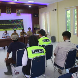 FLLAJ Kab.Belitung menghadiri Konsultasi Publik Peningkatan Jalan Poros Tanjung Kelayang (DAK REGULER)
