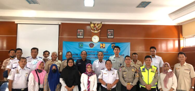 FLLAJ Kab.Belitung Menggelar Rapat Bulanan Maret 2022