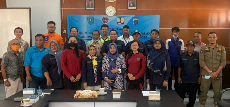 FLLAJ Kab.Belitung Menggelar Rapat Bulanan Juli 2022