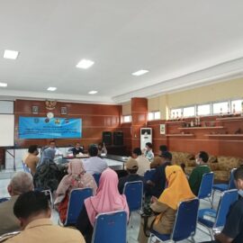 FLLAJ Kabupaten Belitung Menggelar Rapat Bulan Agustus 2022