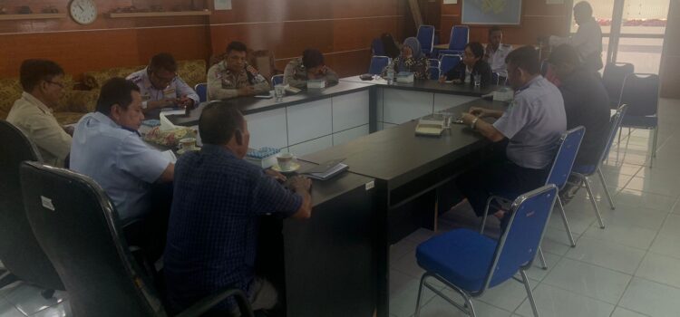 POKJA FLLAJ Mengadakan Rapat Persiapan Rapat Bulanan Forum LLAJ Kab.Belitung