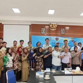 FLLAJ Kabupaten Belitung menggelar Rapat Bulanan Juli 2023