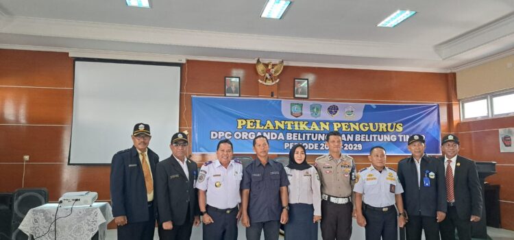 FLLAJ Kab Belitung mengadakan rapat bulanan Maret 2024 khususnya Pelantikan dan Sosialisasi Organisasi Angkutan Darat (ORGANDA)
